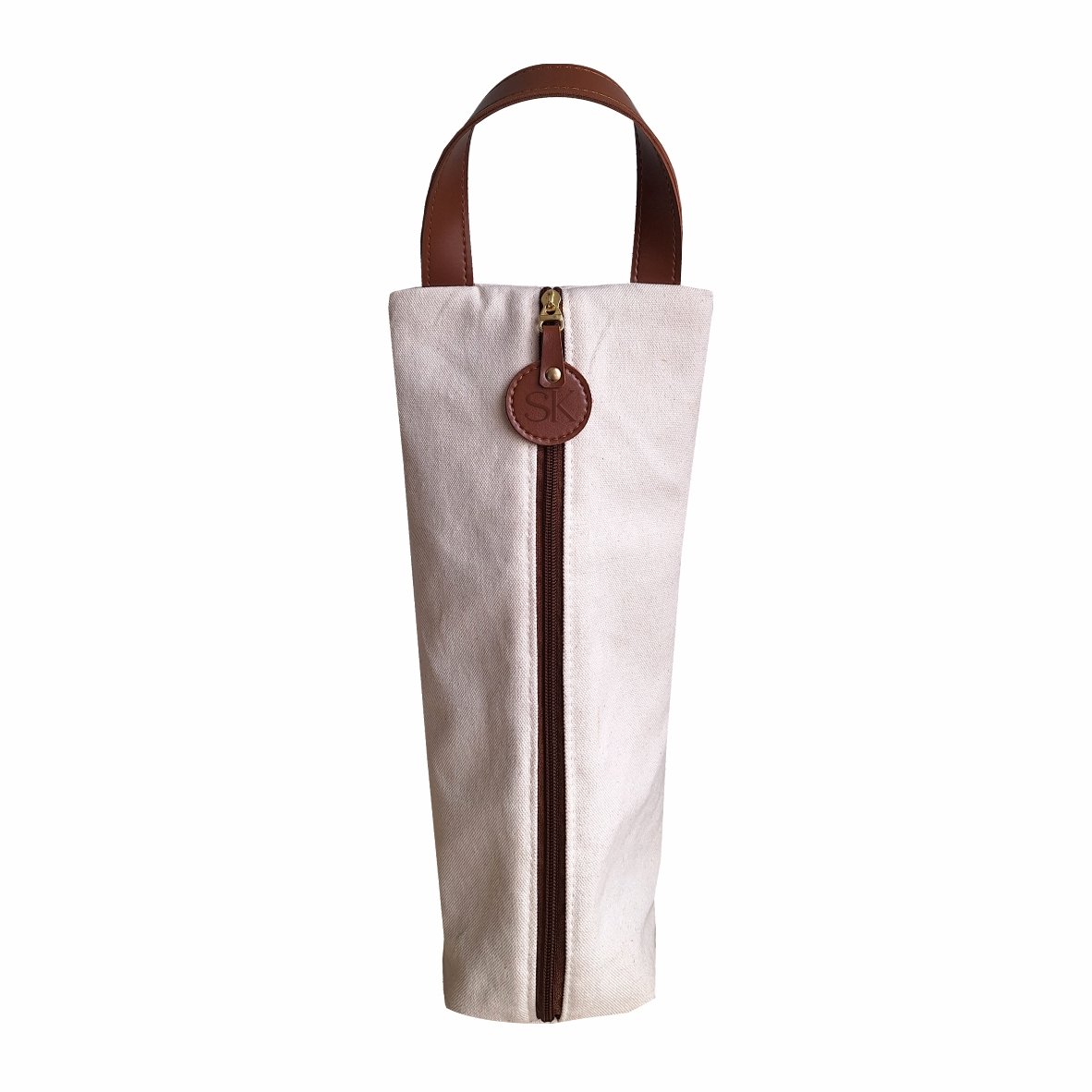SAC VINHO ZIPER VERTICAL LONA 1